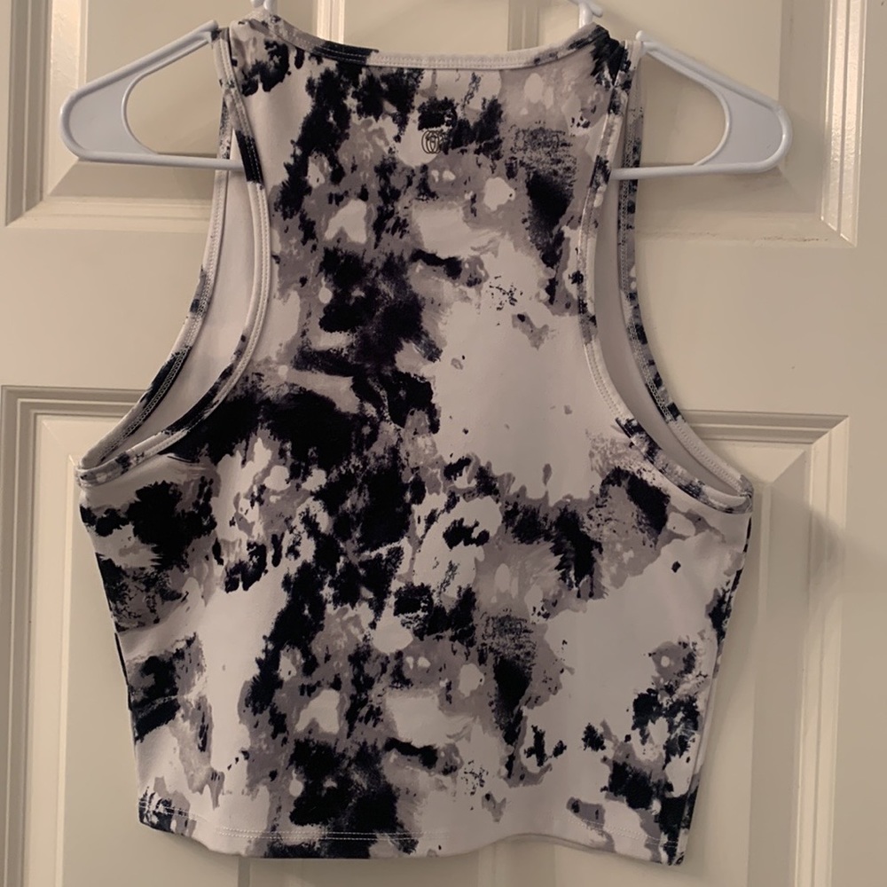 balance cropped workout tank, tie dye pattern, does not have tag but fits like S
